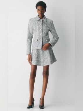 Aritzia Babaton Tweed Set – Jacket & Skirt | Size 0 | NWT